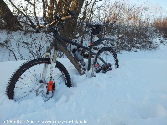 Winter-Bikesaison 2011/2012 - fast zu viel des Guten